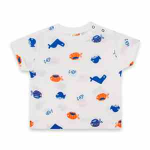تی شرت تمام چاپ ماهی ها 