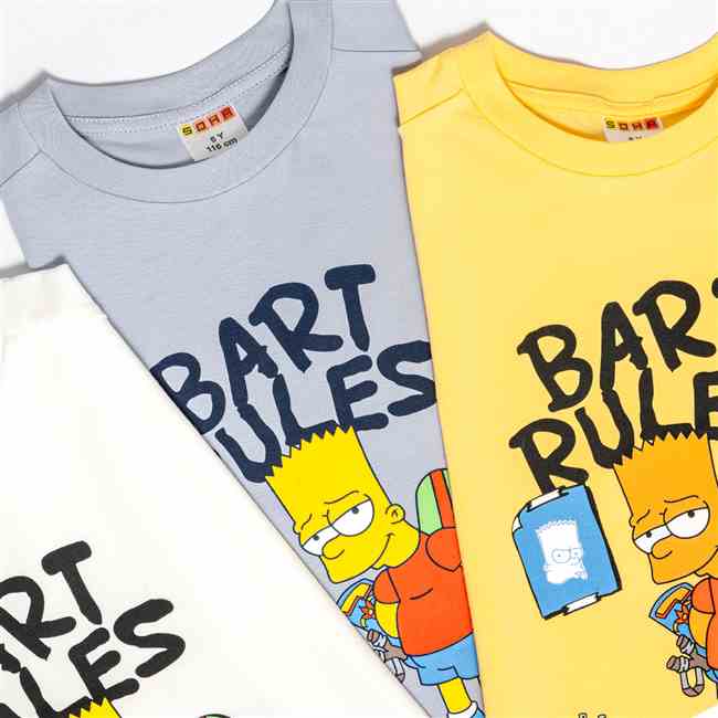 تی شرت Bart Rules