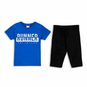 تی شرت و شلوارک کاپری RUNNER